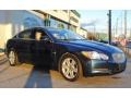 2010 Indigo Blue Metallic Jaguar XF Sport Sedan  photo #7