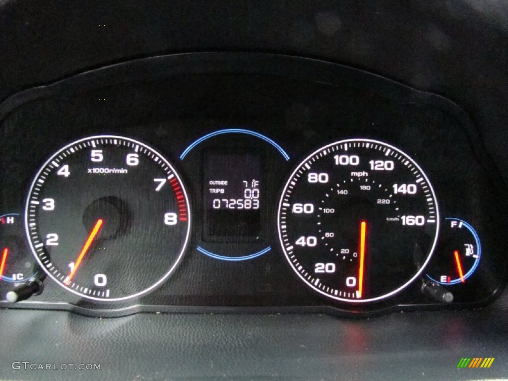 2004 Acura TSX Sedan Gauges Photo #74420203