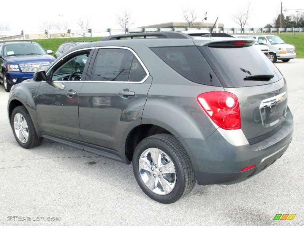 2013 Equinox LT AWD - Steel Green Metallic / Jet Black photo #2