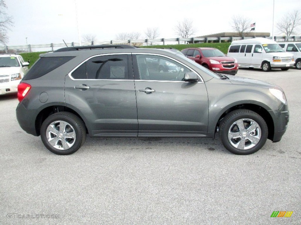 2013 Equinox LT AWD - Steel Green Metallic / Jet Black photo #3