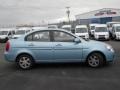 2007 Ice Blue Hyundai Accent GLS Sedan  photo #4