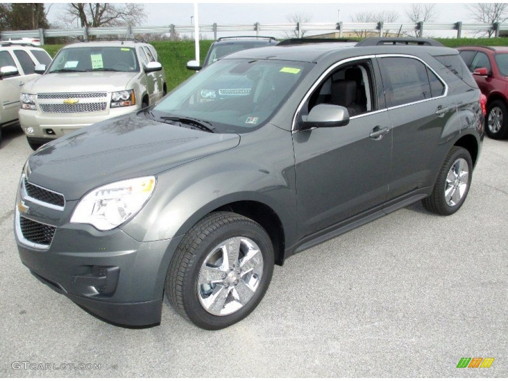 2013 Equinox LT AWD - Steel Green Metallic / Jet Black photo #10