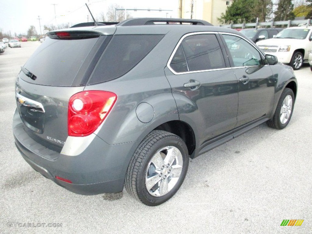 2013 Equinox LT AWD - Steel Green Metallic / Jet Black photo #11