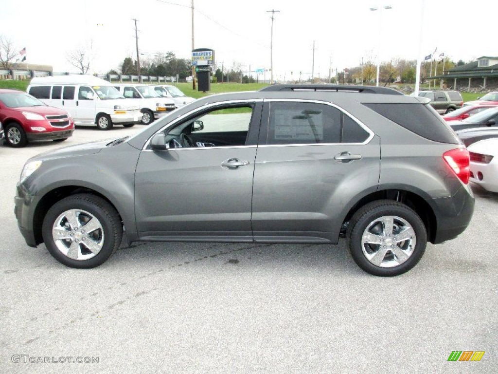 2013 Equinox LT AWD - Steel Green Metallic / Jet Black photo #12