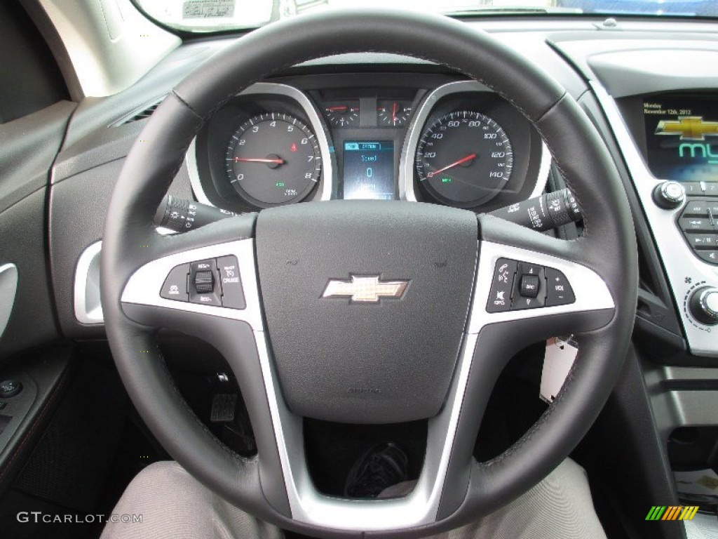 2013 Equinox LT AWD - Steel Green Metallic / Jet Black photo #21