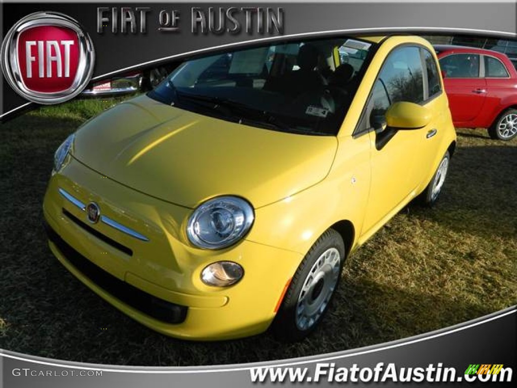 Giallo (Yellow) Fiat 500