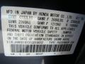 NH658P: Carbon Gray Pearl 2005 Acura RL 3.5 AWD Sedan Color Code