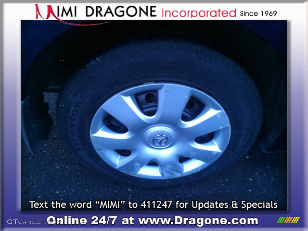 2004 Camry LE - Catalina Blue Metallic / Stone photo #7