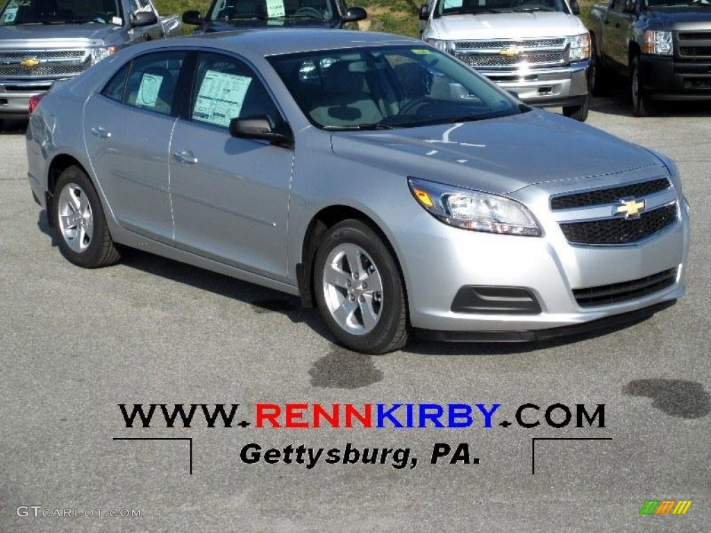 2013 Malibu LS - Silver Ice Metallic / Jet Black/Titanium photo #1