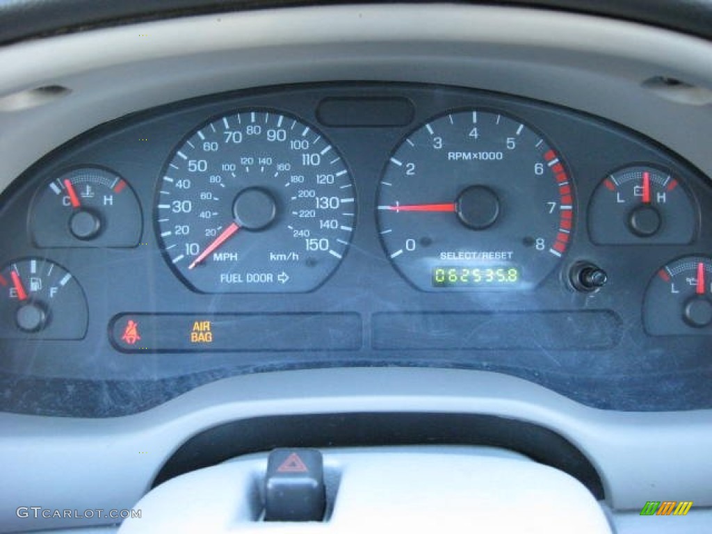 2004 Ford Mustang GT Coupe Gauges Photo #74422690