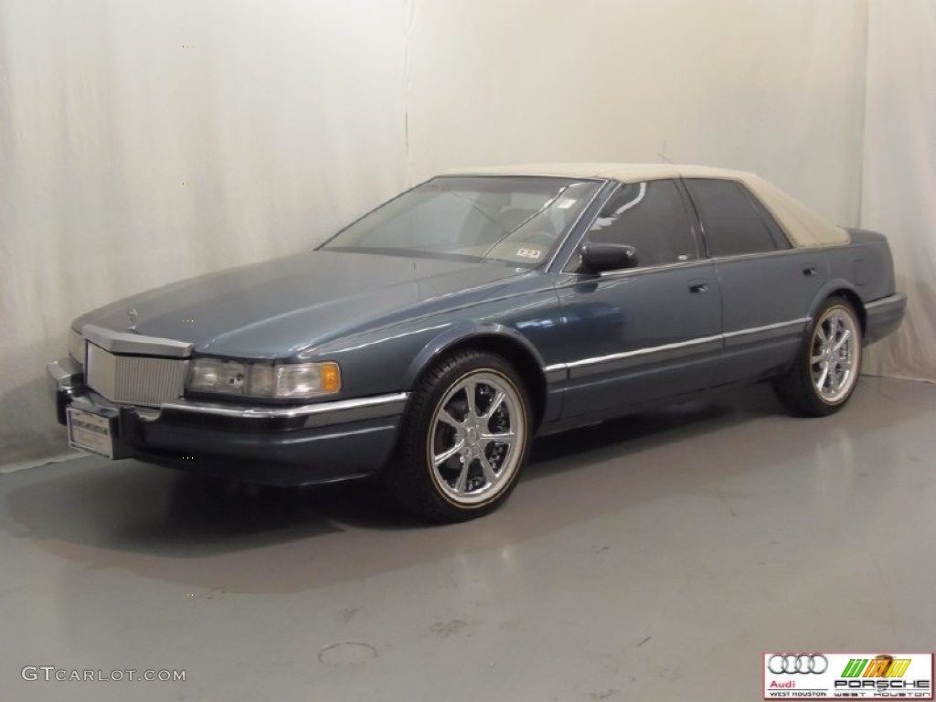 1992 Seville Sedan - Dark Green Gray Metallic / Tan photo #5