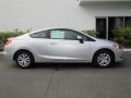 2012 Alabaster Silver Metallic Honda Civic LX Coupe  photo #2