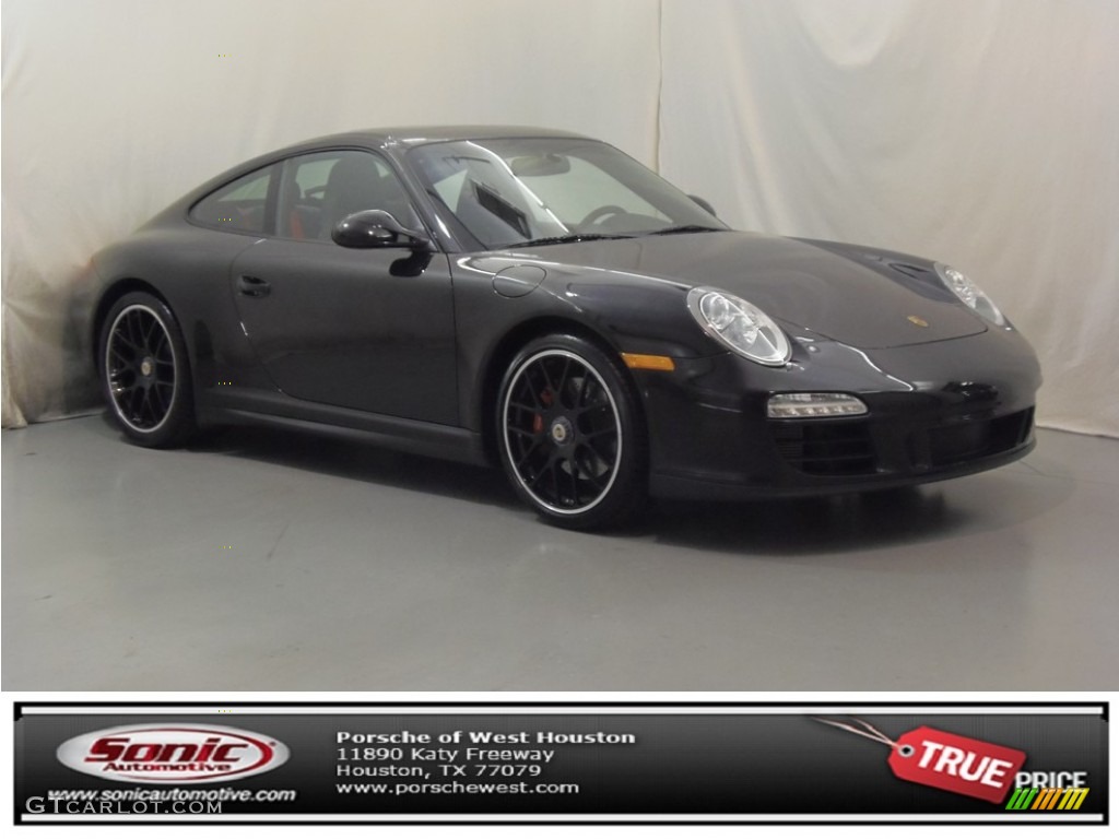 2011 911 Carrera GTS Coupe - Basalt Black Metallic / Black w/Alcantara photo #1