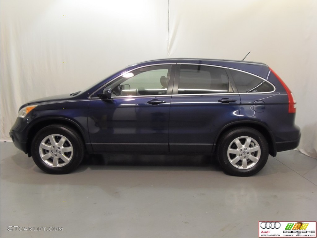 2007 CR-V EX-L - Royal Blue Pearl / Black photo #5