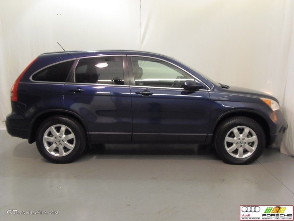 2007 CR-V EX-L - Royal Blue Pearl / Black photo #6