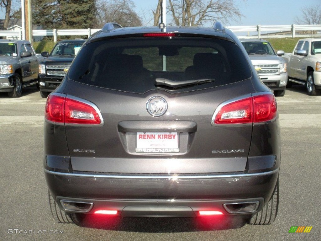 2013 Enclave Leather - Iridium Metallic / Titanium Leather photo #13