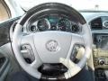 Titanium Leather 2013 Buick Enclave Leather Steering Wheel