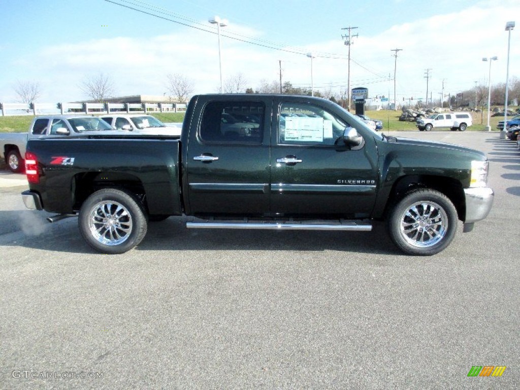 2013 Silverado 1500 LT Crew Cab 4x4 - Fairway Metallic / Ebony photo #3