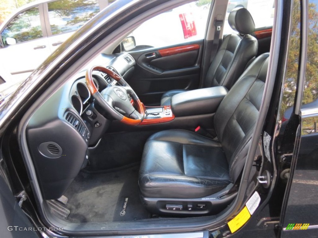 Black Interior 2003 Lexus GS 430 Photo #74425108