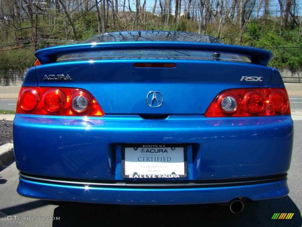2006 RSX Sports Coupe - Vivid Blue Pearl / Ebony photo #5