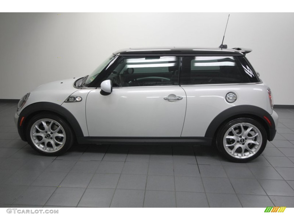 White Silver Metallic 2010 Mini Cooper S Camden 50th Anniversary Hardtop Exterior Photo #74426764