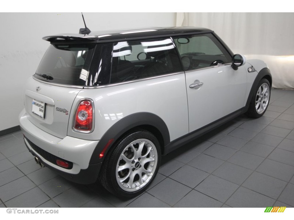 2010 Cooper S Camden 50th Anniversary Hardtop - White Silver Metallic / Punch Carbon Black Leather photo #11