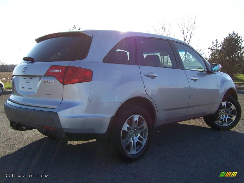 2007 MDX  - Billet Silver Metallic / Ebony photo #4