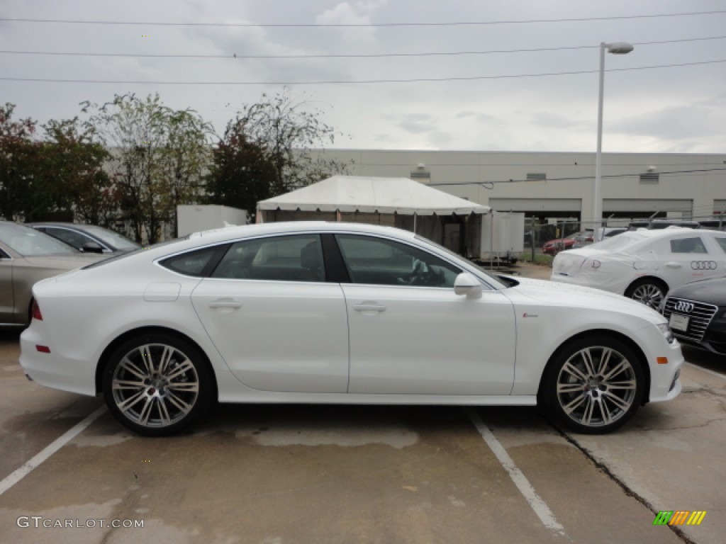 Ibis White 2013 Audi A7 3.0T quattro Prestige Exterior Photo #74427337