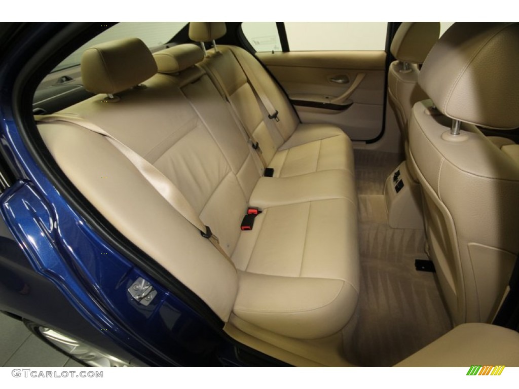2010 3 Series 328i Sedan - Montego Blue Metallic / Beige photo #37