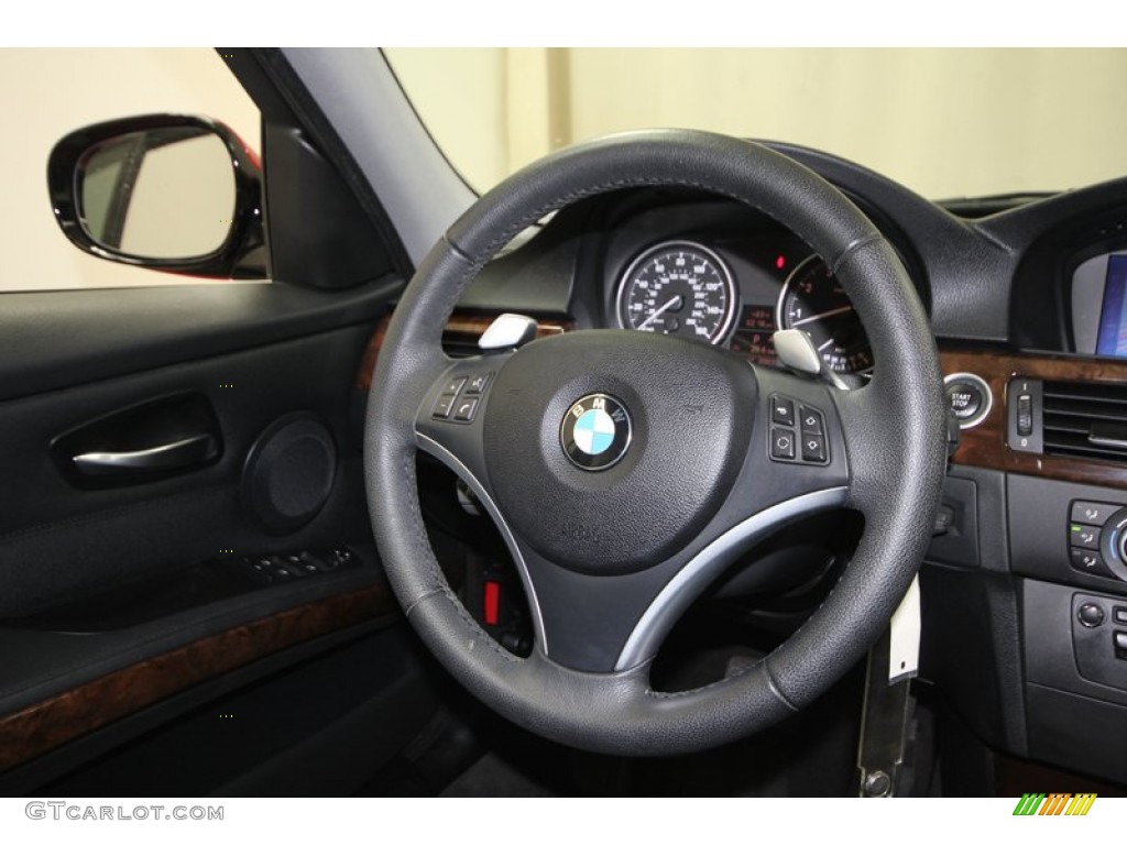 2010 3 Series 328i Sedan - Crimson Red / Black photo #30