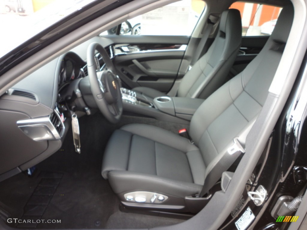 2013 Porsche Panamera Hybrid S Front Seat Photos