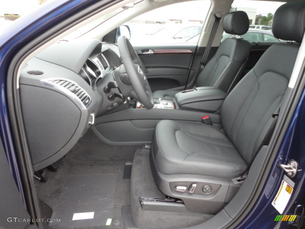 2013 Audi Q7 3.0 S Line quattro Front Seat Photo #74428975