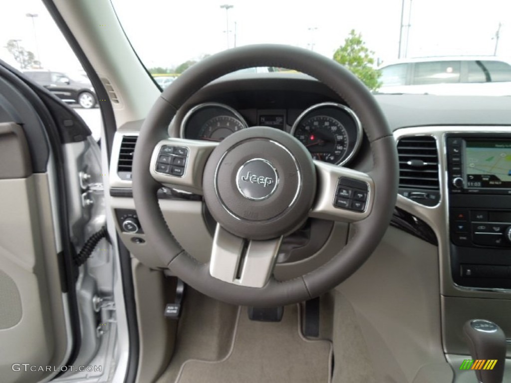2013 Grand Cherokee Laredo 4x4 - Bright Silver Metallic / Dark Graystone/Medium Graystone photo #16