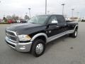 Black 2012 Dodge Ram 3500 HD Laramie Crew Cab 4x4 Dually Exterior