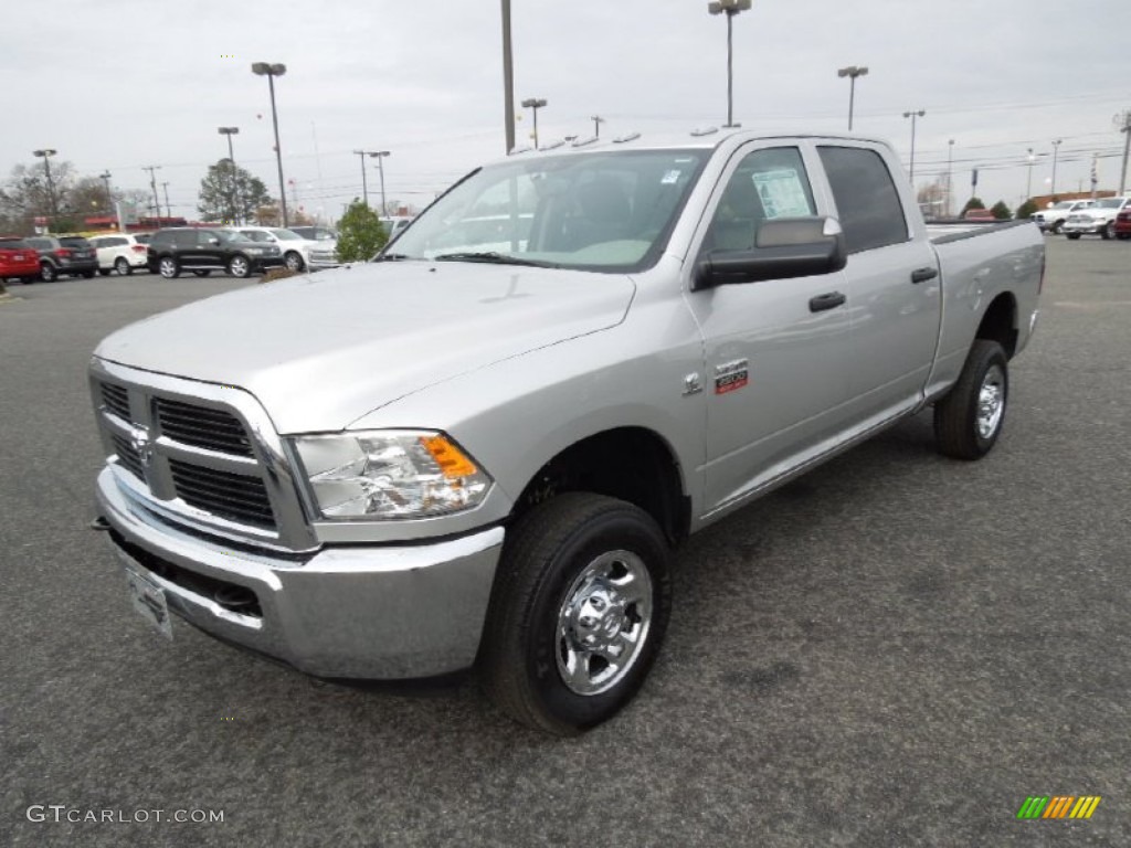 2012 Ram 2500 HD ST Crew Cab 4x4 - Bright Silver Metallic / Dark Slate/Medium Graystone photo #1