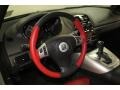 2008 Saturn Sky Red Interior Steering Wheel Photo