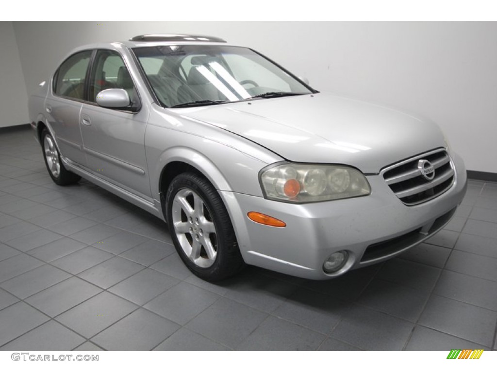 2003 Maxima SE - Sheer Silver / Frost photo #1