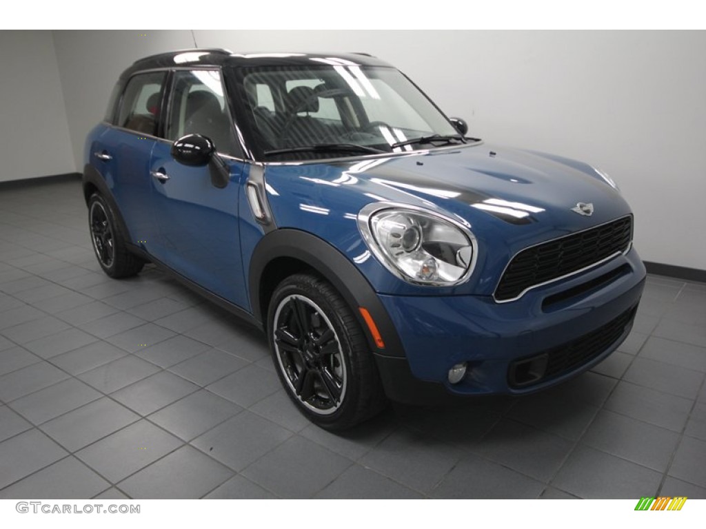 Surf Blue 2012 Mini Cooper S Countryman Exterior Photo #74431636