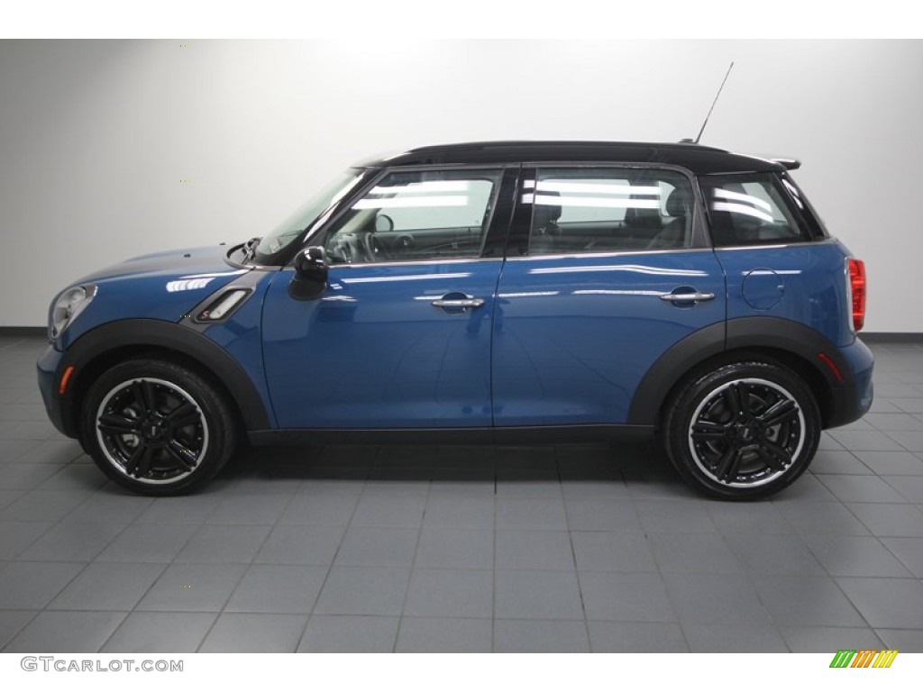 Surf Blue 2012 Mini Cooper S Countryman Exterior Photo #74431639