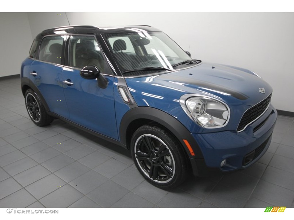 Surf Blue 2012 Mini Cooper S Countryman Exterior Photo #74431657