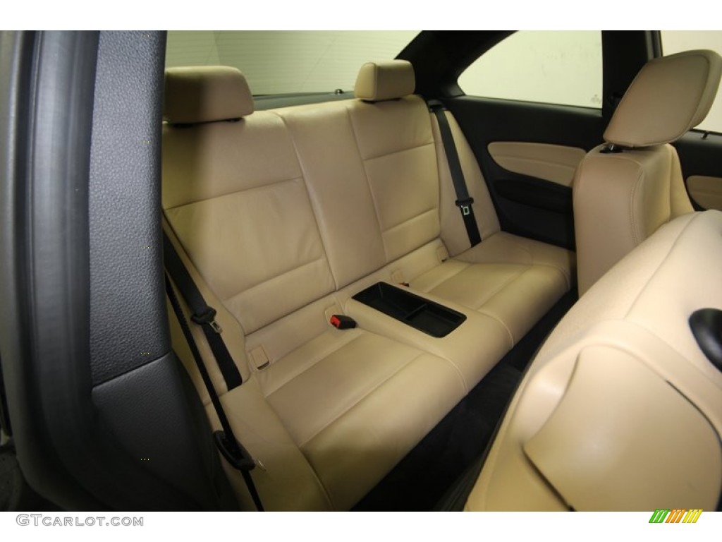 2012 1 Series 135i Coupe - Black Sapphire Metallic / Savanna Beige photo #32
