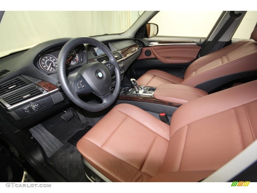 Cinnamon Brown Interior 2012 BMW X5 xDrive35i Premium Photo #74432047