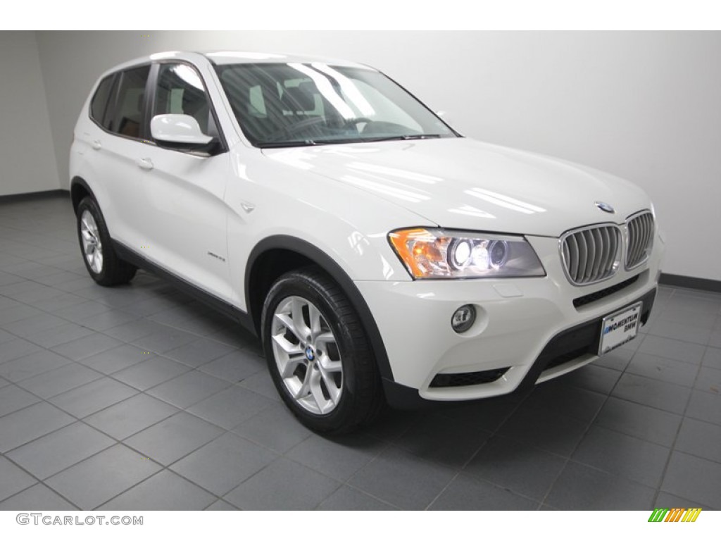 Alpine White BMW X3