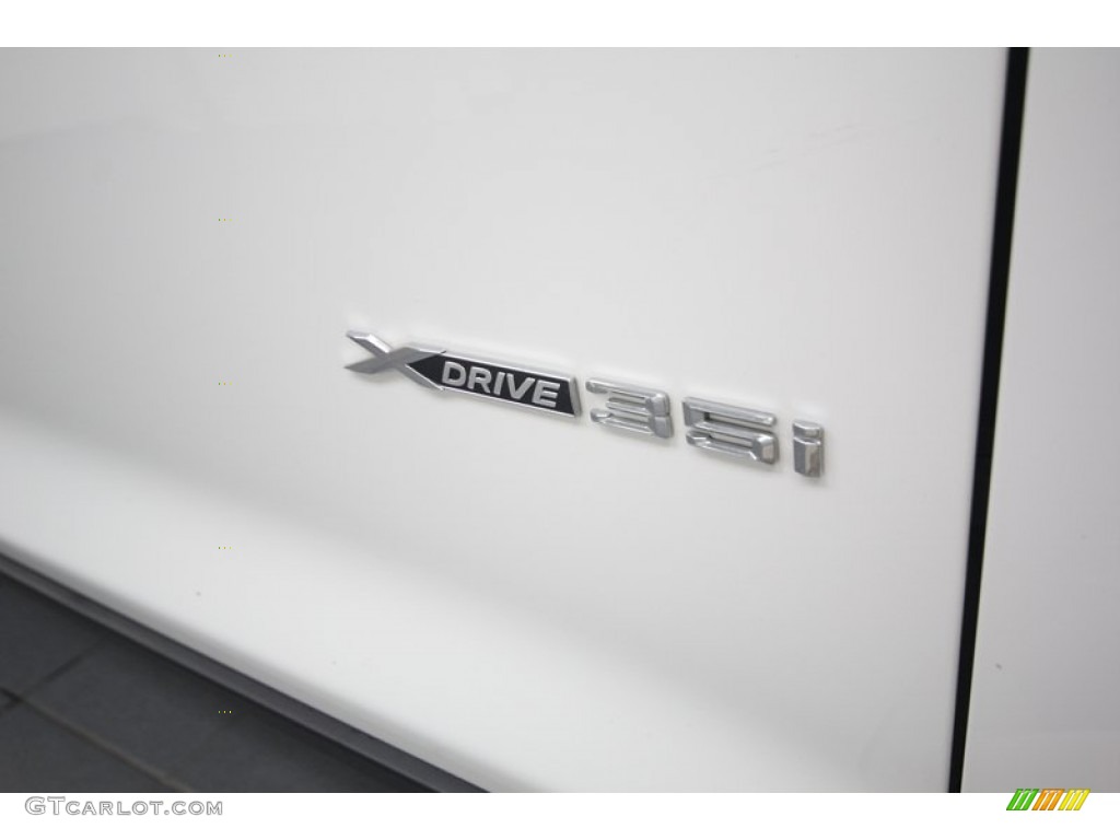 2012 X3 xDrive 35i - Alpine White / Black photo #44