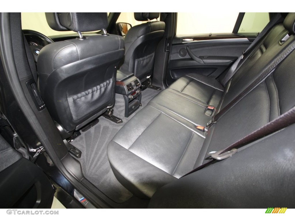 Black Interior 2011 BMW X5 xDrive 35i Photo #74432671