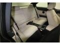 Oyster/Black Dakota Leather Rear Seat Photo for 2011 BMW 3 Series #74432809