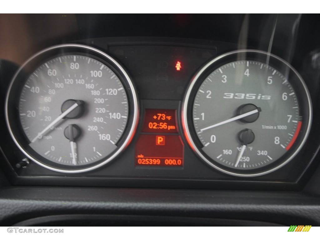 2011 BMW 3 Series 335is Coupe Gauges Photo #74432833