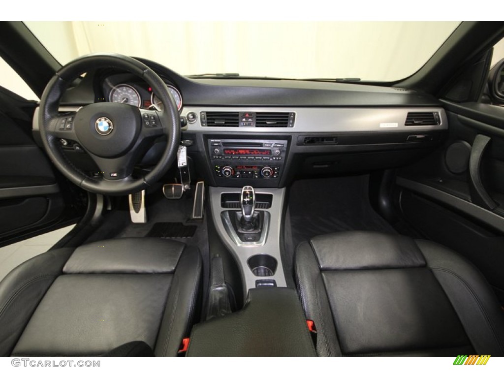 2011 BMW 3 Series 335is Convertible Black Dashboard Photo #74432845