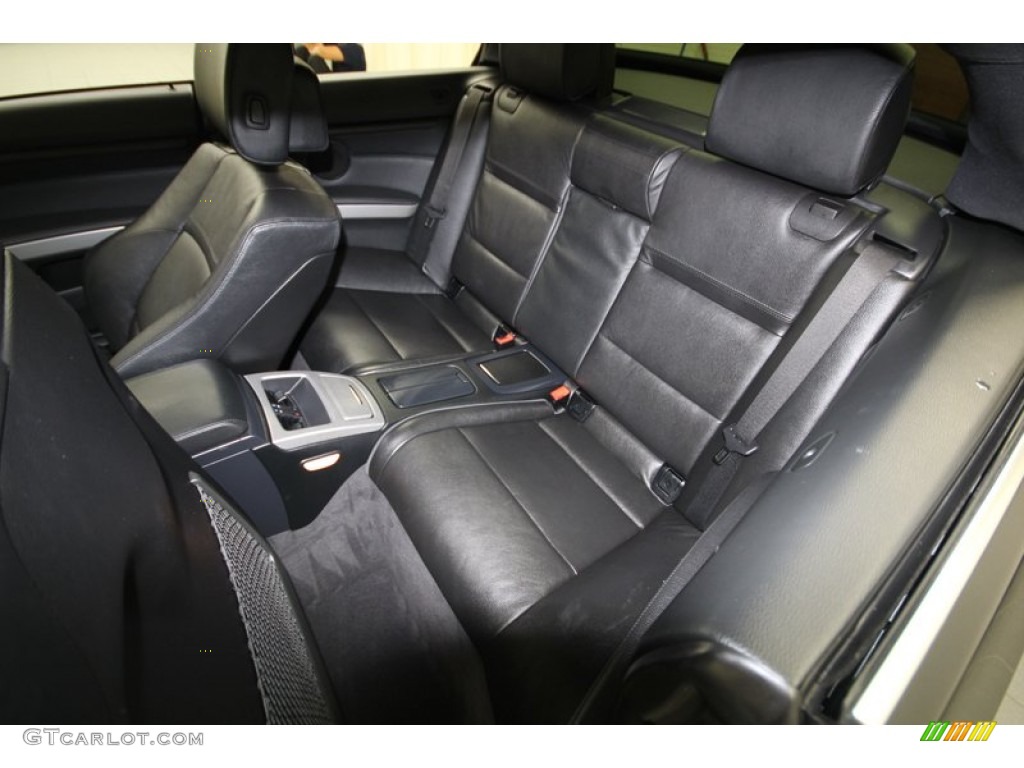 Black Interior 2011 BMW 3 Series 335is Convertible Photo #74432878