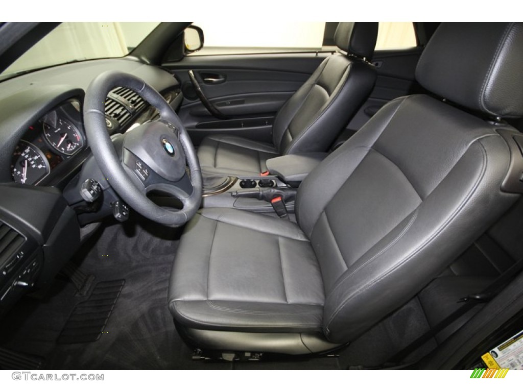 2010 BMW 1 Series 128i Convertible Front Seat Photo #74432953